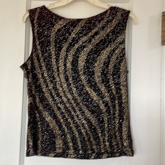 JBS sparkly shirt large black with gold and silver sparkles party shirt NYE - Picture 7 of 10